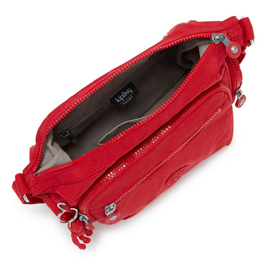 Sacs Crossbody Kipling Gabbie Small Bordeaux | FR 2084ZU